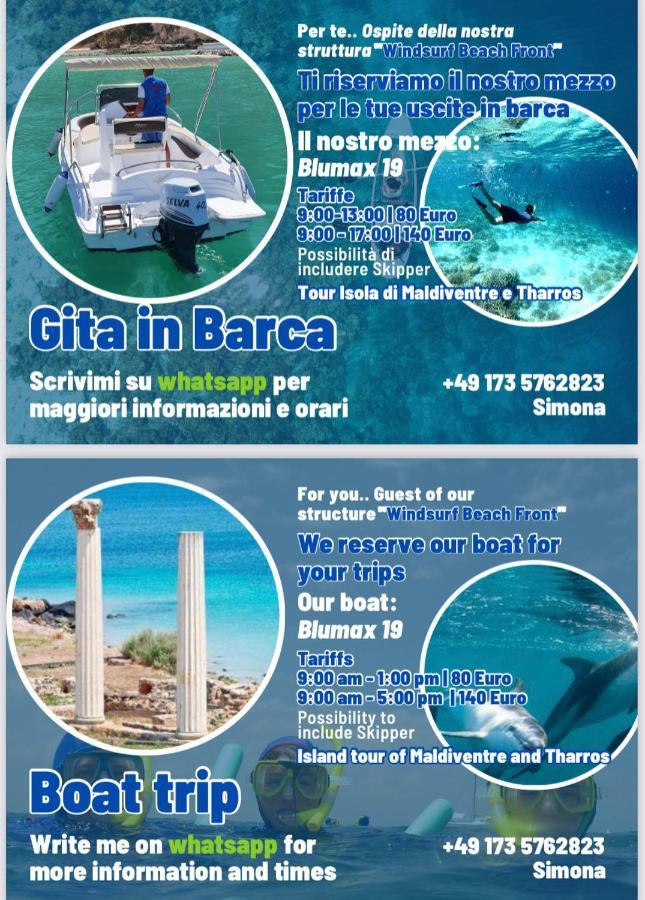 Windsurf Beach Front Torre Grande Eksteriør bilde